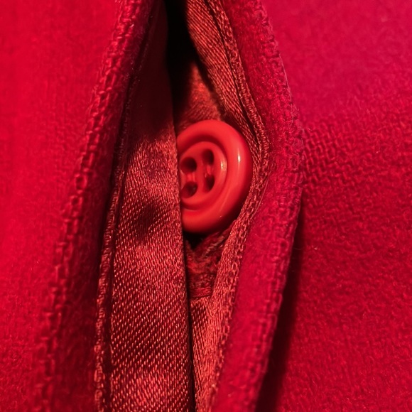 Gently worn for special occasions; Virgin Wool; 45”long;2 outer pockets - Picture 5 of 8